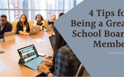 4 Tips for Being a Great School Board Member