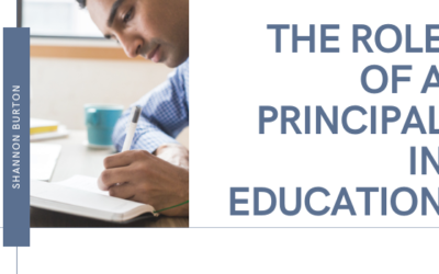 The Role of a Principal in Education